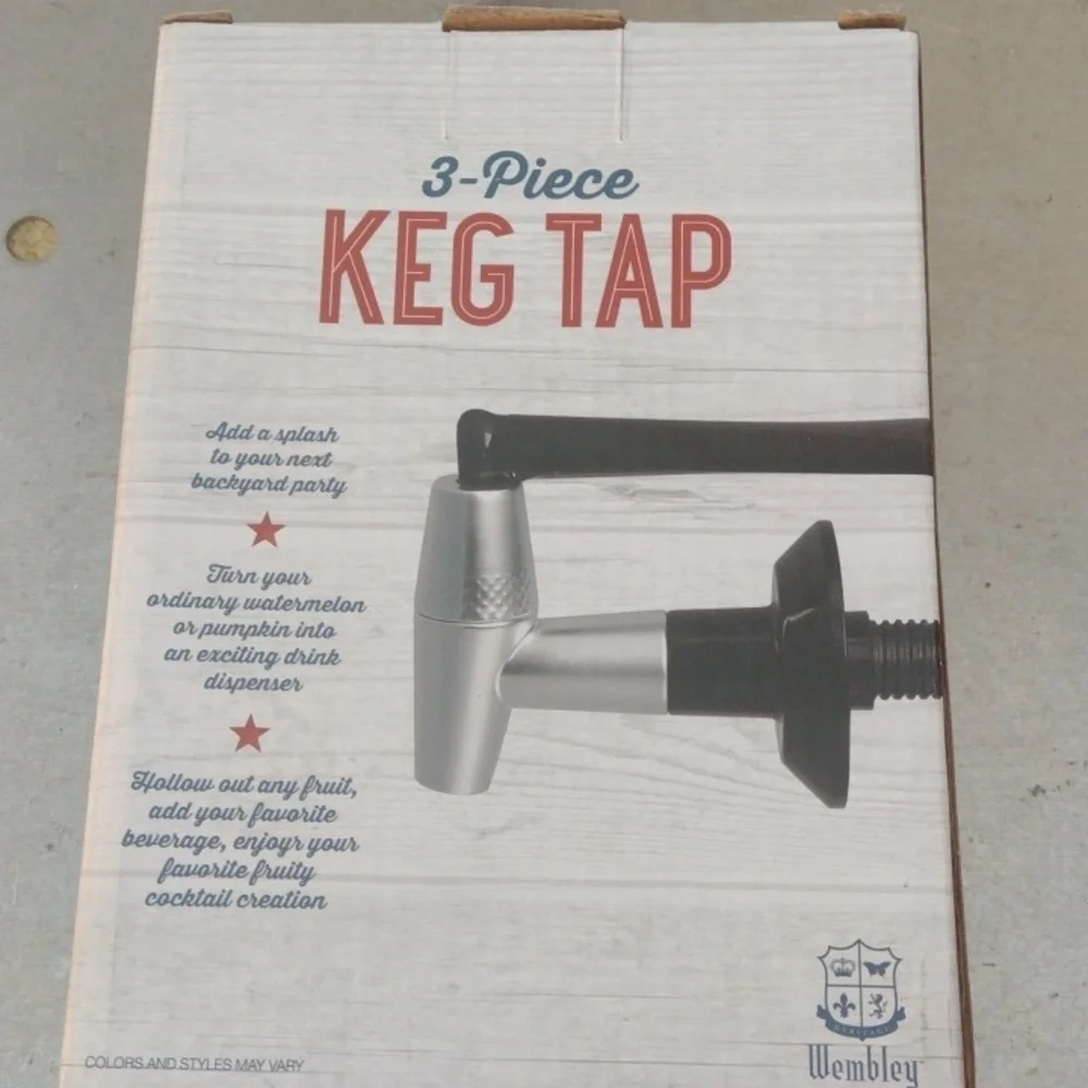 Wembley Green Keg Tap 3-Piece Set
